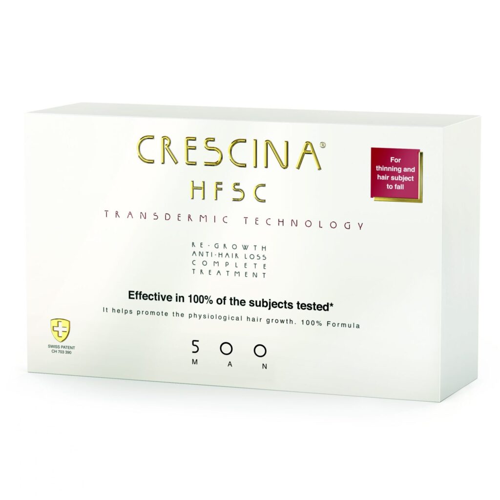 CRESCINA transdermic 500 Kaks ravi ühes ampullid meestele 10+10 tk