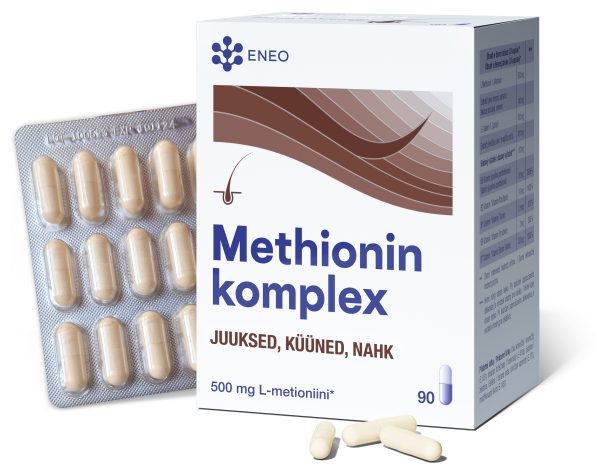 METHIONIN KOMPLEKS juustele ja küüntele 90 kapslit