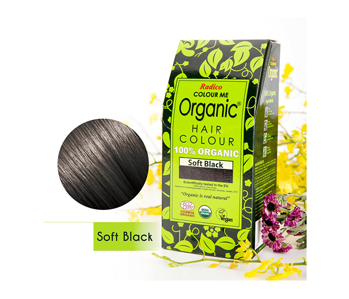 Radico Colour Me Soft Black taimne juuksevärv