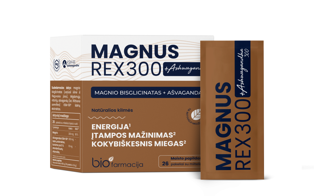 MagnusRex 300mg + Ashwagandha 300mg