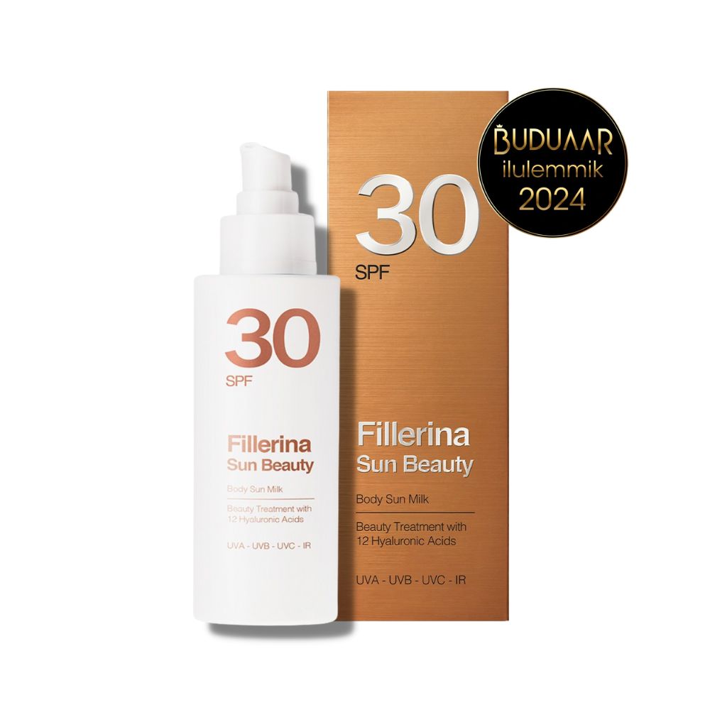 Fillerina Sun Beauty päikesekaitsepiim kehale SPF 30